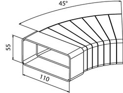 HACO Úhelník CKW 2x110x55