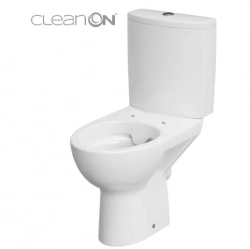 CERSANIT PARVA NEW WC KOMBI 477 CLEANON 010 3/6 BEZ SEDÁTKA (K27-062) Rimless
