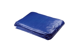 Plachta zakrývací PROFI, 3 x 5 m, 140 g/m2, modro - stříbrná, ENPRO