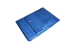 Plachta zakrývací EKONOMIK, 2 x 3 m, 55 g/m2, modrá