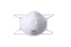 Respirátor s ventilkem, FFP2, tvarovaný