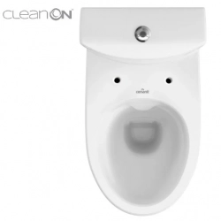 CERSANIT PARVA NEW WC KOMBI 477 CLEANON 010 3/6 BEZ SEDÁTKA (K27-062) Rimless