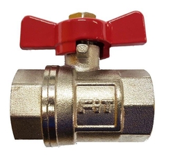 Kulový kohout voda FFM 3/8", plnoprůtokový s ucpávkou