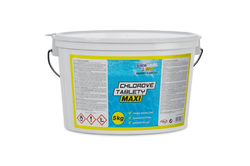 Chemie bazénová, Chlorové tablety MAXI, 5 kg, SILCO