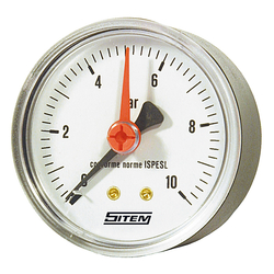 manometr průmyslový zadní 63mm,6 bar, 1/4"