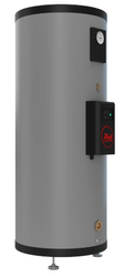Nerezové kombinované ohřívače vody, stojaté, pro kotel + solar + elektroohřev NB SOL 300 S
