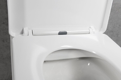 LEON WC sedátko, SLIM, Soft Close, Easy Take, bílá
