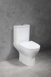 DARIO WC sedátko, SLIM, Soft Close, Easy Take, bílá