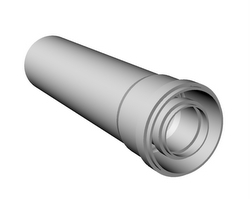 RICOM Prodloužení DN 125/200/1000 mm, Plast/Plast