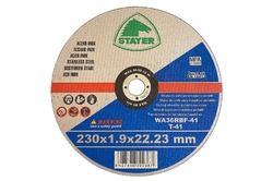 Kotouč řezný na kov STANDARD T41, O 230 x 1,9 x 22,23 mm, STAYER