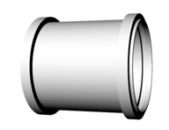 RICOM Spojka DN 125, plast