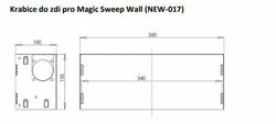 Krabice do zdi pro Magic sweep wall/plus