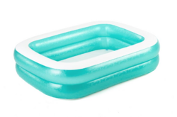 Dětský bazén 200x 146 x 48cm Green Rectangular Family Pool