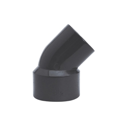 koleno 45° redukované DN40 PVC
šedá 50-40-50 PN10