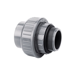 přechodové šroubení PVC-U 50-1 1/2" venkovní závit BSP PN10 EPDM

