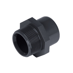 přechodný nipl PVC šedý
mufna na lepení-vnější závit 50-1 1/4" BSP PN16