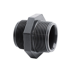 dvojnipl PVC šedý vnější závit
1/2" BSP PN10