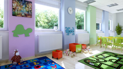 KORADO RADIK MATERNELLE VKL 32-0400/0800, spodní připojení, white RAL9016