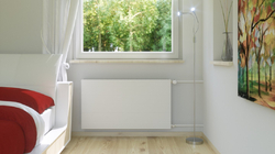 KORADO RADIK LINE KLASIK - R 21-0550/0400, boční připojení, white RAL9016