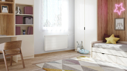 KORADO RADIK LINE KLASIK - R 21-0550/0700, boční připojení, white RAL9016