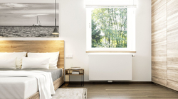 KORADO RADIK PLAN VKM8 21-0300/0800, spodní připojení, white RAL9016