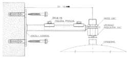 RABOVSKÝ Souprava upevnění expanzní nádoby 3/4"