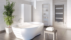 KORADO KORALUX LINEAR COMFORT - M 1220/0500, spodní středové připojení, bílá RAL9016