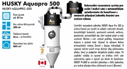 Centrální vysavač HUSKY AquaPro  500