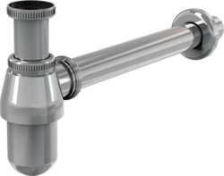 ALCADRAIN Sifon umyvadlový DN32 s převlečnou maticí 5/4", kov