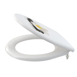 ALCADRAIN WC sedátko univerzální SOFTCLOSE, Duroplast