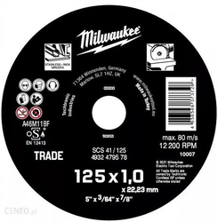 kotouč řezný 125x1mm kov Milwaukee
