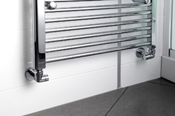CORNER SIMPLY připojovací sada ventilů triaxiální, pravé provedení, chrom