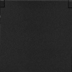 Kryt zásuvky ABB NEO Tech - onyx