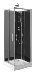 GRANVIK čtvercový sprchový box 800x800x2180mm, čiré sklo