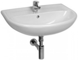 JIKA LYRA PLUS umyvadlo 55 cm, s otvorem pro baterii a přepadem
