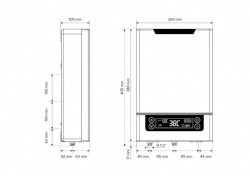 HAKL 3K-DL 4-12 kW ohřívač vody