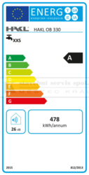 OB 330 Elektrická přímoohřevná vodovodní baterie