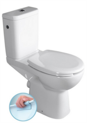 CERSANIT - WC KOMPAKTNÍ ETIUDA NEW CLEANON 010 3 / 6L, boční napouštění, Invalidní 