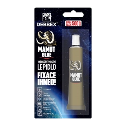 Lepidlo Mamut bílá 25ml na koupelnové doplňky tuba v blistru 35003TU