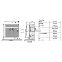 MORA Topidlo plynové s odtahem přes zeď PT 6140, 4,2 kW