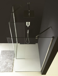 MODULAR SHOWER pevný panel k instalaci na stěnu modulu MS2, 600 mm, levý