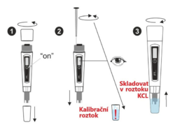 Elektronický měřák PT11 pro měření pH