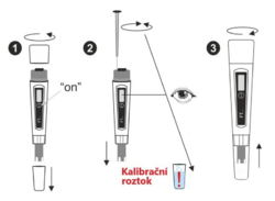 Elektronický měřák PT36 pro měření koncentrace Soli