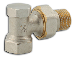NOVASERVIS Radiatorové šroubení uzavíratelné rohové 1/2"
