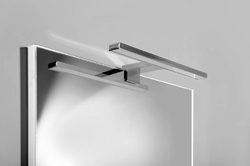 SERAPA LED svítidlo 5W, 230V, 300x40x100mm, plast, chrom