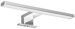 SERAPA LED svítidlo 5W, 230V, 300x40x100mm, plast, chrom