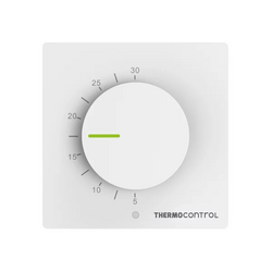 Manuální termostat, bílý, PWM, 230W, 16A