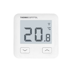 Digitální drátový Wi-Fi termostat, bílý, 0-230V, 0,25°C, 3A