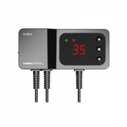 Termostat pro ovládání oběhového čerpadla, 1x čidlo, Antistop, 230V, 5-90°C