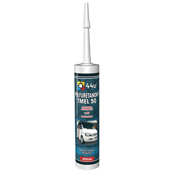 44u Polyuretanový tmel 50, 310ml černý